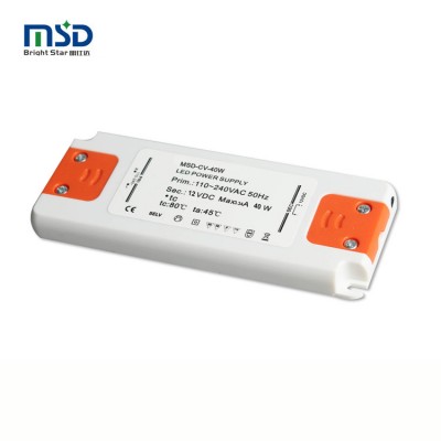 110-220v 12v power supply slim small driver constant voltage size 40w led driver power supply