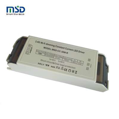 16 Millions of Colors 2.4G RGB CCT RGBWW Dimmable LED Driver for Celling Lamp